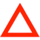 red triangle